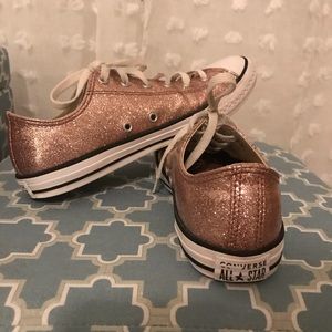 Sparkly Pink Converse